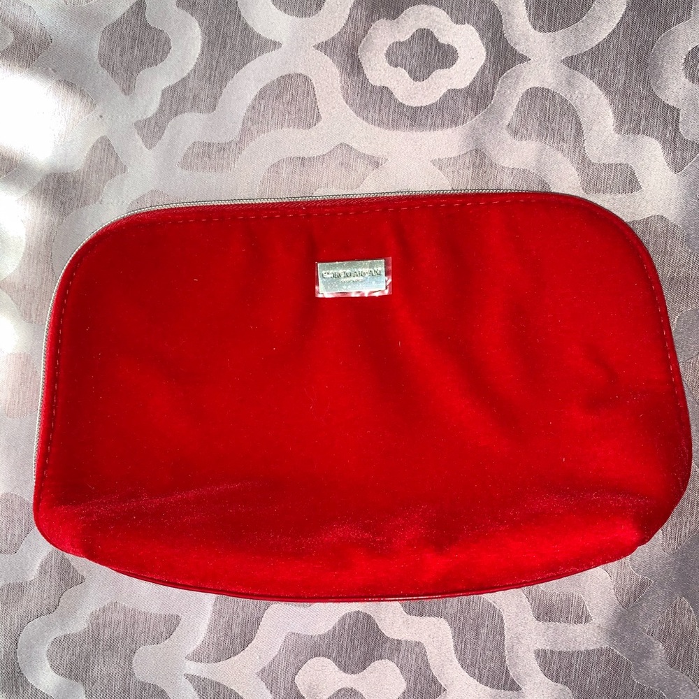 Giorgio Armani cosmetic/makeup bag